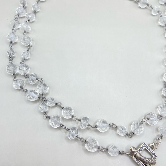 Silpada Crystal Quartz Front Toggle Necklace - Picture 4 of 8